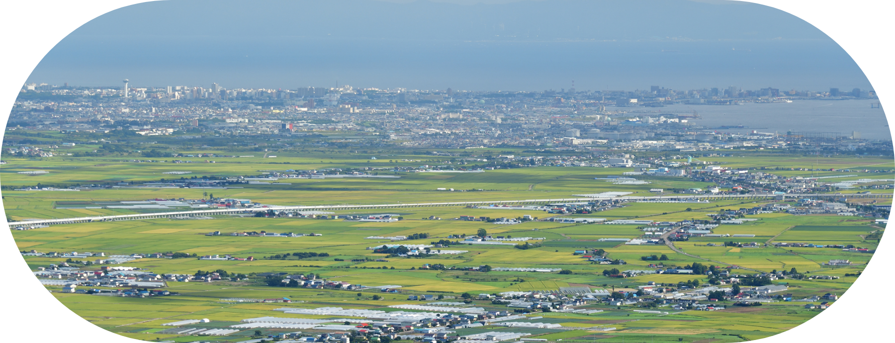 北海道・北斗市の大地